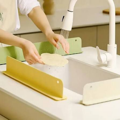 Kitchen Sink or Faucet Silicone Splash Guard