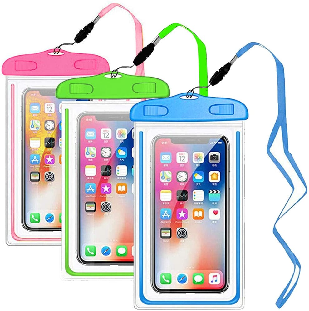 Universal Waterproof Pouch Case Cell Phones portable bag swimming bags dry case cover.