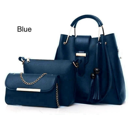 Imported Luxury 3 Piece Bag Set Women’s Cross Body & Shoulded Bag Hand Bag Ladies Purse Ladies Bag