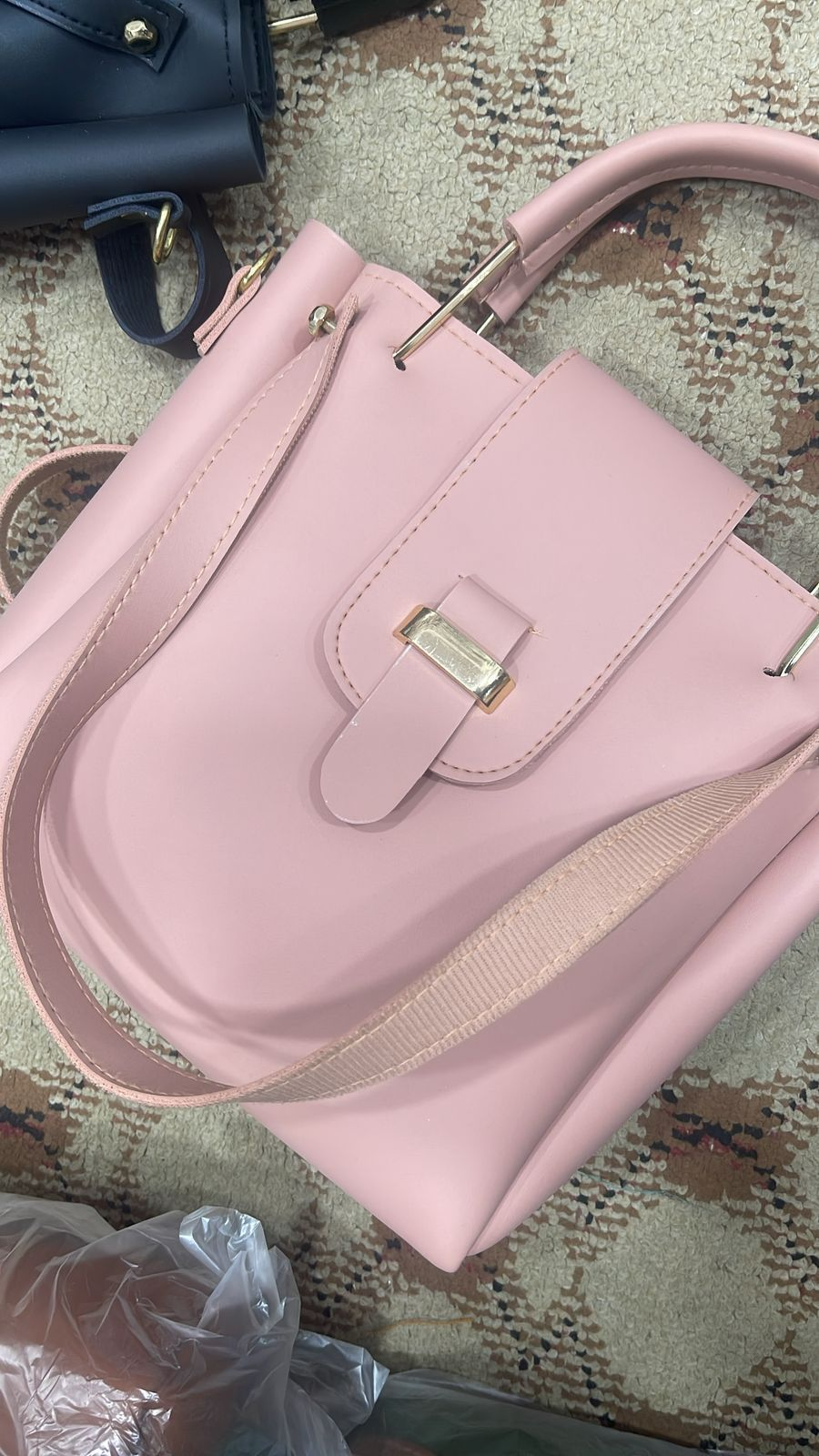 Imported Luxury 3 Piece Bag Set Women’s Cross Body & Shoulded Bag Hand Bag Ladies Purse Ladies Bag