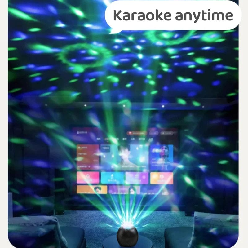 Rechargeable RGB Light Speaker with Wireless Mic  Turn up the fun with the Rechargeable RGB Light Speaker with Wireless Mic. Perfect for parties, karaoke nights, or casual entertainment, it combines powerful sound with vibrant lighting effects.