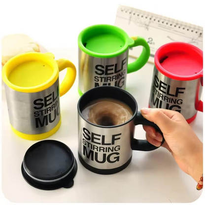 Self Stiring Coffee Mug Stainless Steel Mugs Automatic Electric Mugs for Stir Coffee Milk Mixing Juice Drink