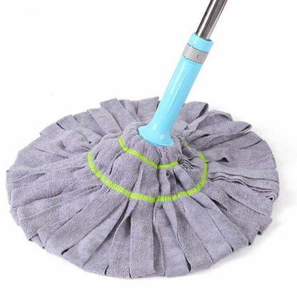 Twist Towel mop Premium Quality Adjustable Handle metal stick auto Squeezing magic mop 1 pcs Random Color