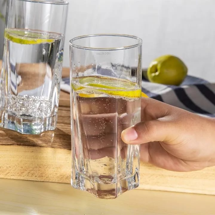 DELISOGA Deli Glassware Drinking Glass Set 6pcs 470mL JS5156-2