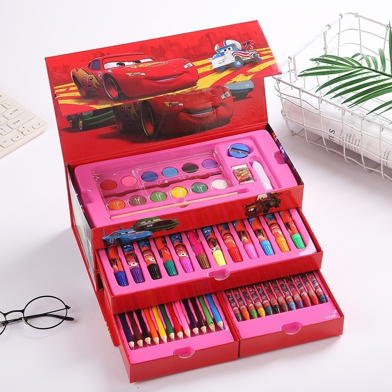 Art Box - Coloring Kit For Girls 54Pcs Pack