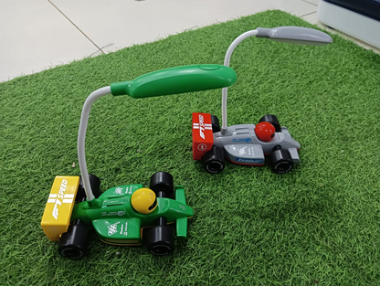 Cute Mini Unique Style F1 Car Shape Table Lamp  Random Colours