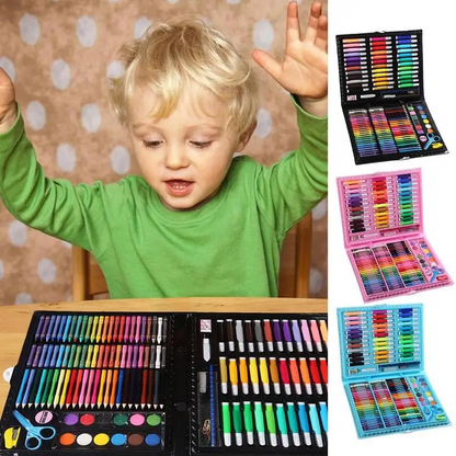 Children's Brush Set Watercolor Pencils, Crayons, Oil Pastels, Colored Pencils, Gift Boxes, Student Painting, Art Tools, Colored Pencils
