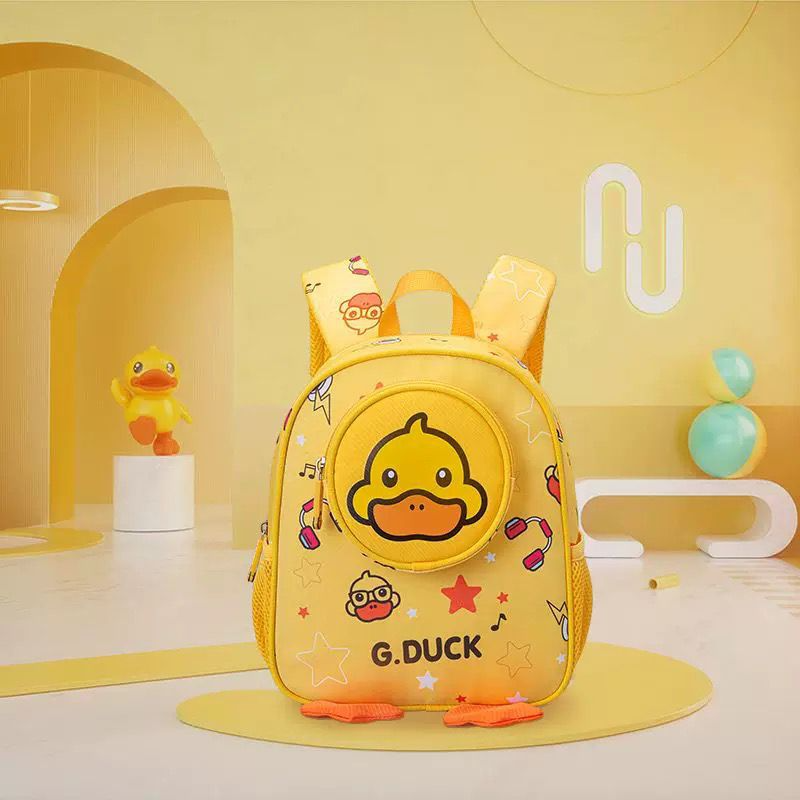 New Primary School Boys and Girls Schoolbag Kindergarten Waterproof Durable Anti-Lost Baby One-Year-Old Backpack