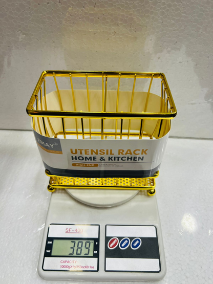 GOLDEN SPOON HOLDER (UTENSILS RACK)
