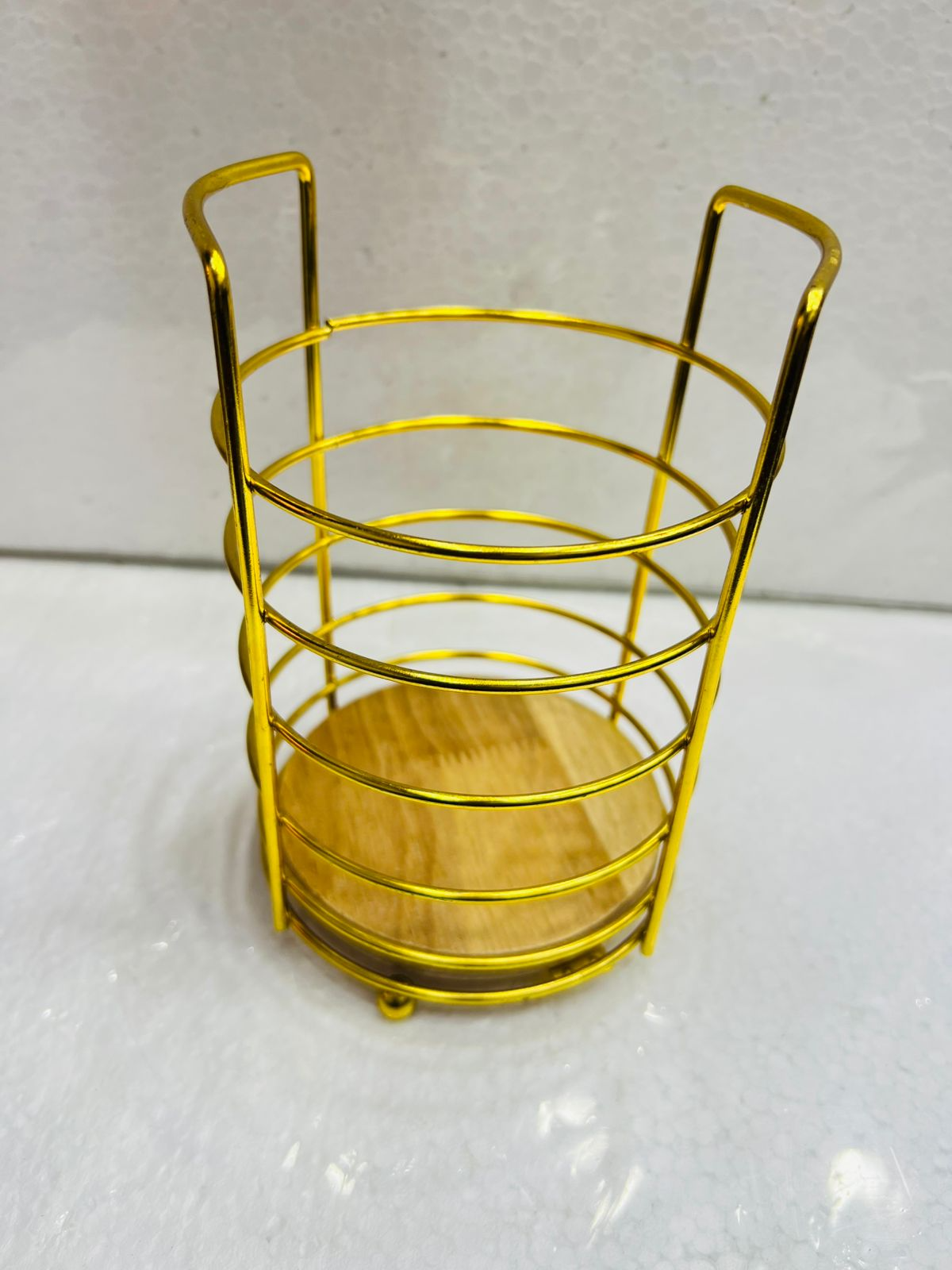 GOLDEN SPOON HOLDER (UTENSILS RACK)