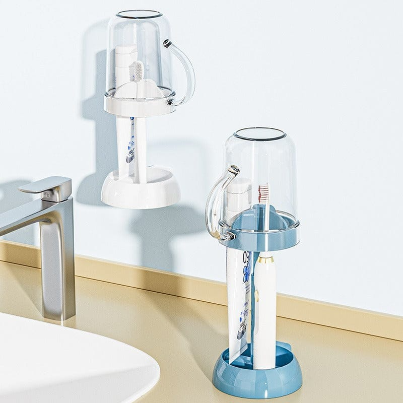 Toothbrush Container Moisture Proof Household Mouthwash Cup Set
