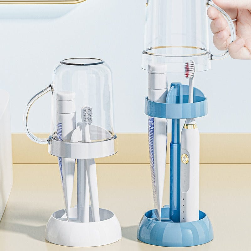 Toothbrush Container Moisture Proof Household Mouthwash Cup Set