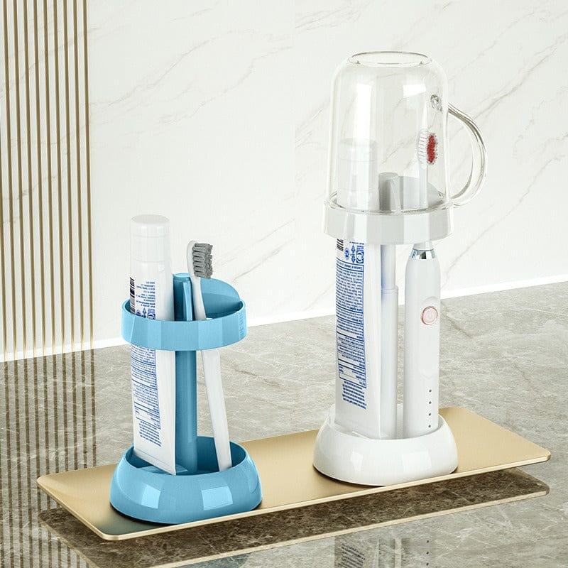 Toothbrush Container Moisture Proof Household Mouthwash Cup Set
