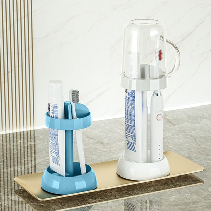 Toothbrush Container Moisture Proof Household Mouthwash Cup Set