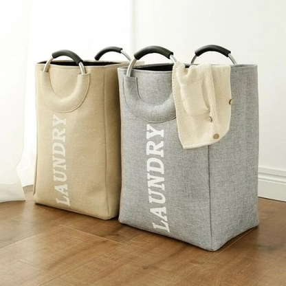 Foldable Home Dirty Clothes Laundry Storage Box Basket with Handles