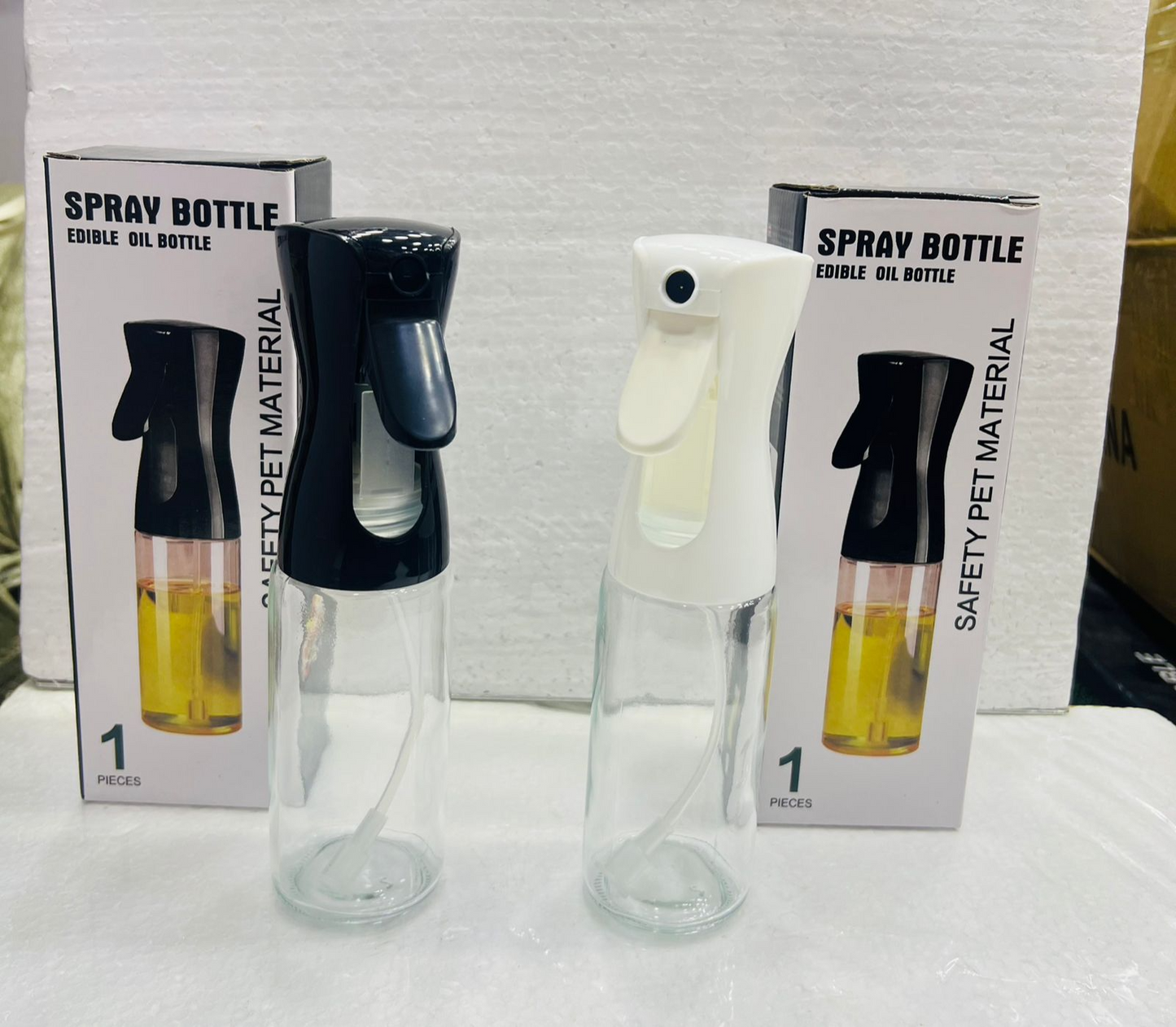 Spray Oil Bottle I 200ML/300ML Olive Oil Sprayer Bottle Kitchen High-Pressure Sprayer Bottle Leak-Proof BBQ Air Fryer Sprayer Oil Camping Cookware Tool |Kitchen Glass Oil Spray Dispenser |Oil Sprayer Soy Sauce Vinegar Cruet Vinegar Dispenser Bottle