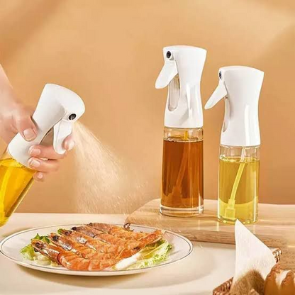 Spray Oil Bottle I 200ML/300ML Olive Oil Sprayer Bottle Kitchen High-Pressure Sprayer Bottle Leak-Proof BBQ Air Fryer Sprayer Oil Camping Cookware Tool |Kitchen Glass Oil Spray Dispenser |Oil Sprayer Soy Sauce Vinegar Cruet Vinegar Dispenser Bottle