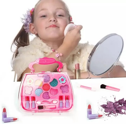 Beauty Briefcase Pretend Play Cosmetic Makeup Set For Girls