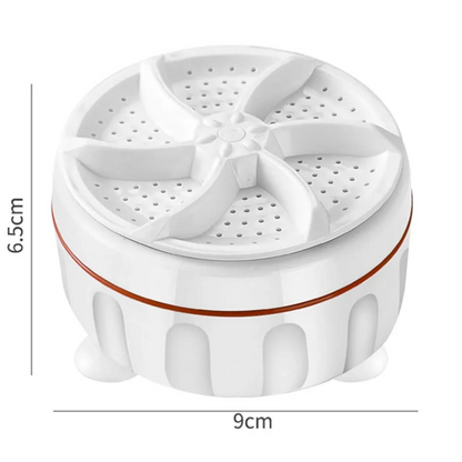 Mini Washing Machine USB Rotating Turbine Portable Washing Machine For Socks Underwear Wash Dishes For Travel Home Business Trip