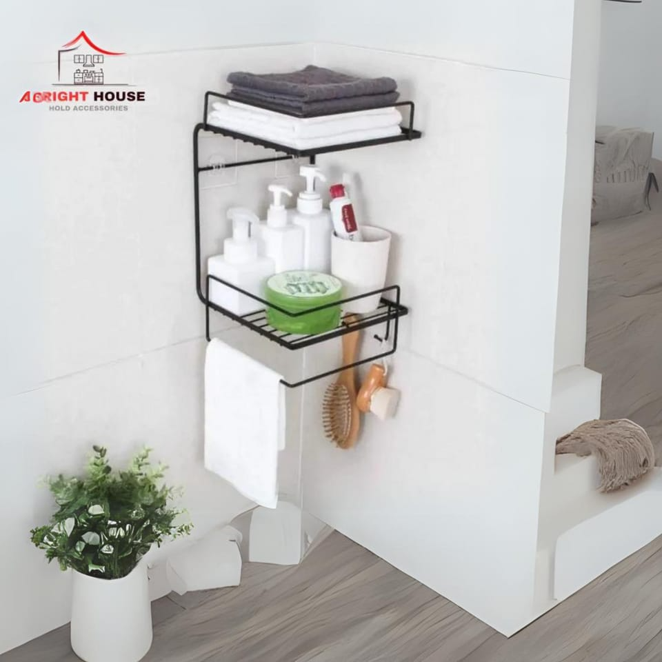 2 Layer Corner Storage Shelves