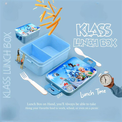 Lunch Box (with Spoon) For School