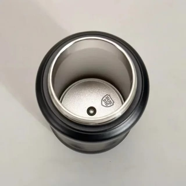 Stainless Steel Large Capacity Straw Outdoor Portable Water Bottle 850ml  Random Colours