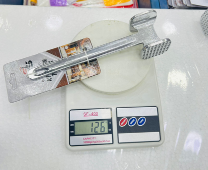 Meat Humber - Portable Stainless Steel Kitchen Supplies Household Tensioner Meat Tenderizer Hammer Meat Mallet Tool