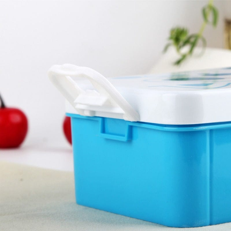 Panda Print Kids Plastic Lunch Box