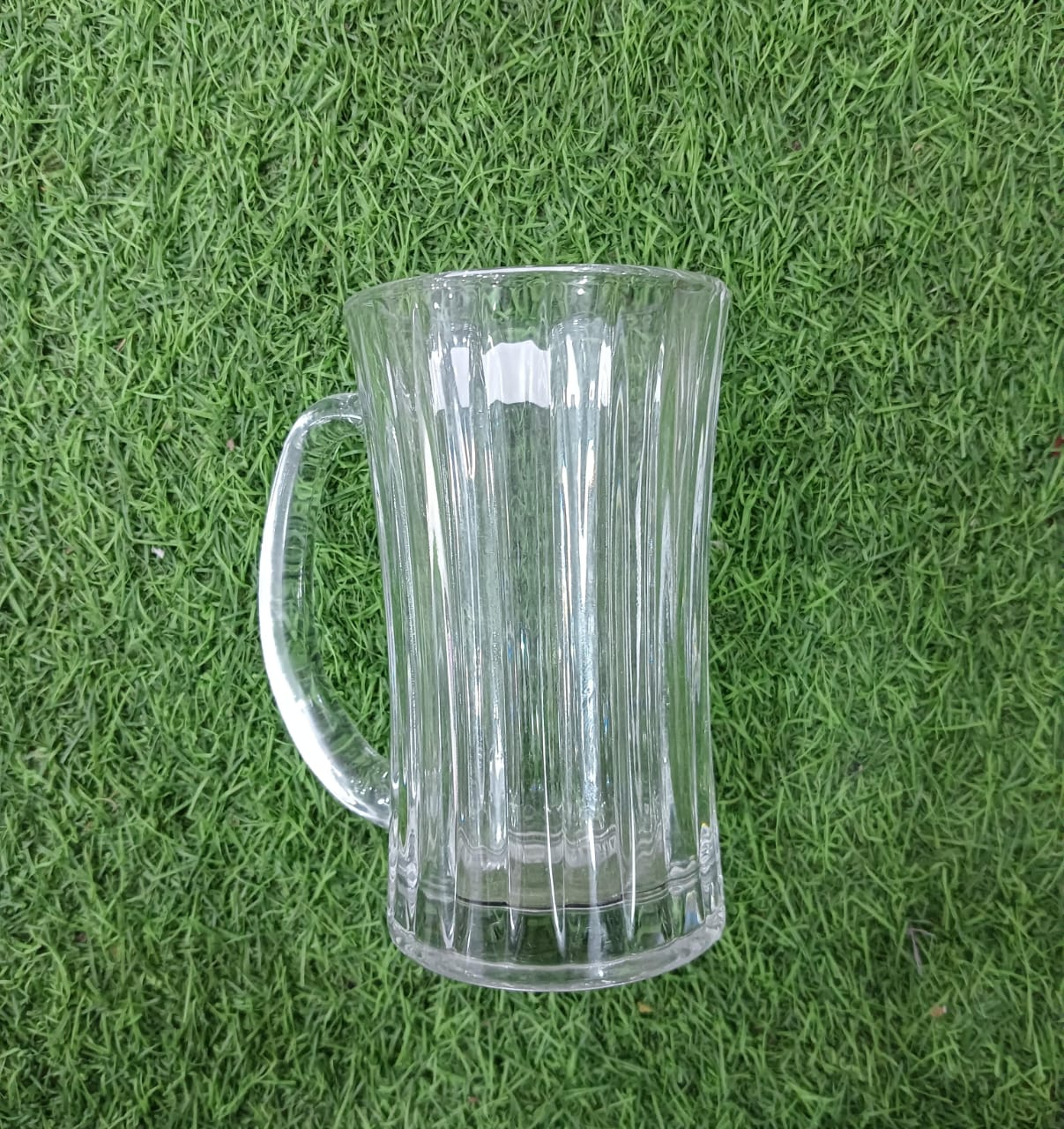 1pc Delisoga Classic Design Glass Mug 320ml