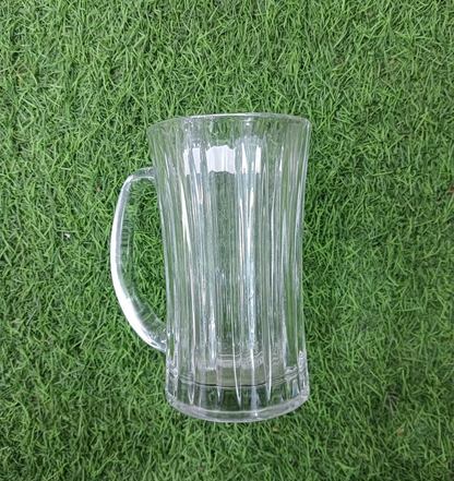 1pc Delisoga Classic Design Glass Mug 320ml