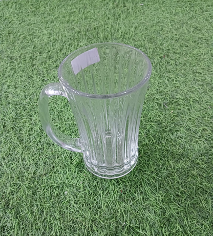 1pc Delisoga Classic Design Glass Mug 320ml