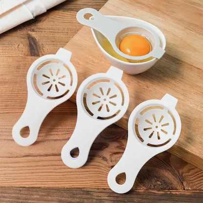 Kitchen Gadget Egg White Separator Yolk Separator Plastic Kitchen Accessories 1 Pc