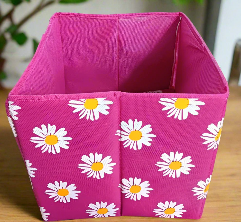 Foldable Cube Storage Box Size : 24cm X 23cm X 22cm