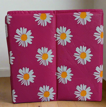 Foldable Cube Storage Box Size : 24cm X 23cm X 22cm