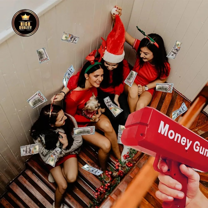 Rain Money Gun Cash Cannon Money Gun - Super Money Spray Toy Gun - Make It Rain Money Gadget