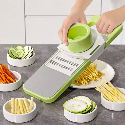 5 in 1 Multifunctional Stainless Steel Vegetable Slicer