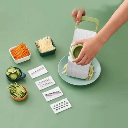 5 in 1 Multifunctional Stainless Steel Vegetable Slicer