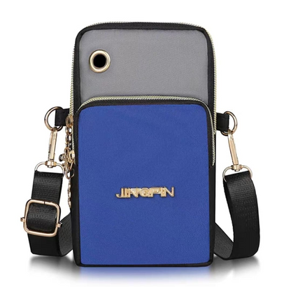 New Arrival Crobody Phone Wallet For Women Solid Color Waterproof Handbag Multi Zipper Bag Multi Zipper Hand Bag