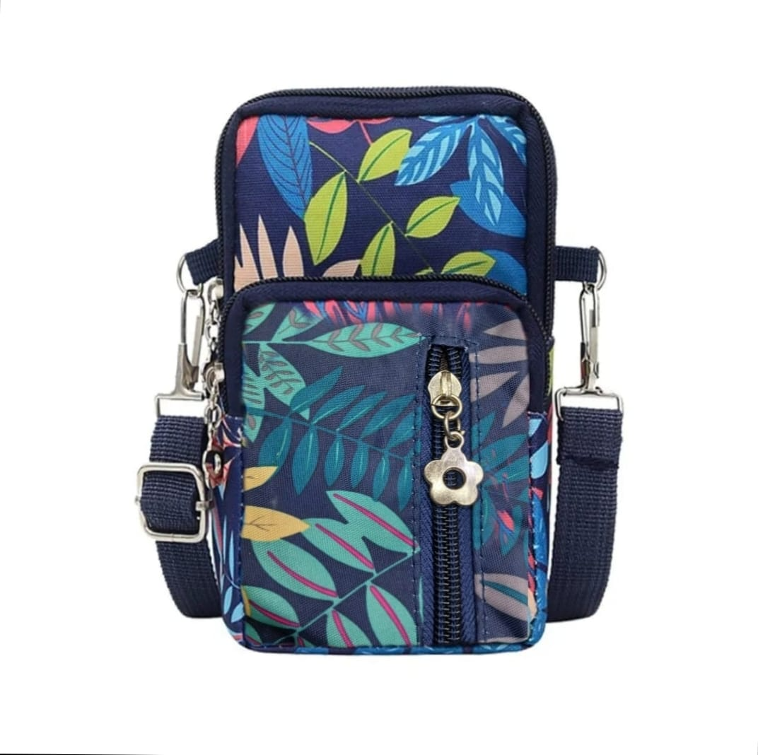 New Arrival Crobody Phone Wallet For Women Solid Color Waterproof Handbag Multi Zipper Bag Multi Zipper Hand Bag