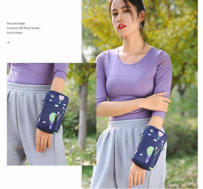 New Arrival Crobody Phone Wallet For Women Solid Color Waterproof Handbag Multi Zipper Bag Multi Zipper Hand Bag