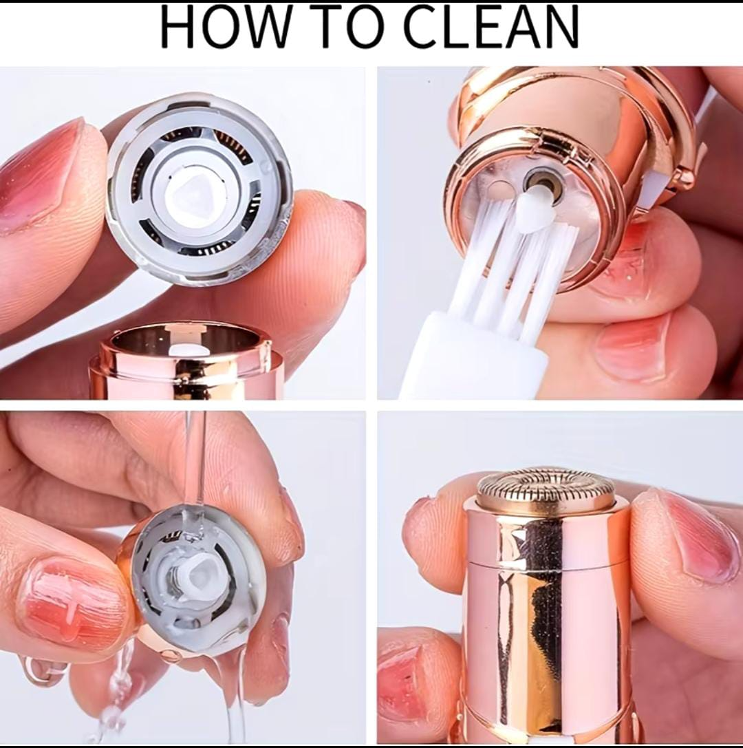 Flawless Eyebrow Upper Lips Hair Remover Eyebrow Trimmer Cell Operated