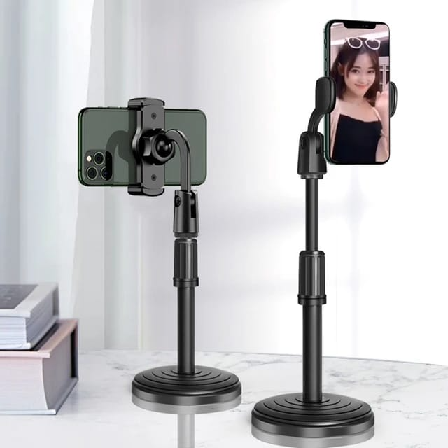 Height Adjustable Mobile Phone Stand Holder for Live Stream
