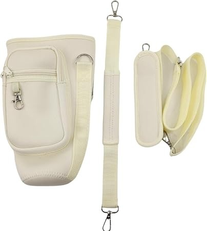 Stanley Tumbler Holder  with Detachable Phone Pouch, Durable Leather Pouch