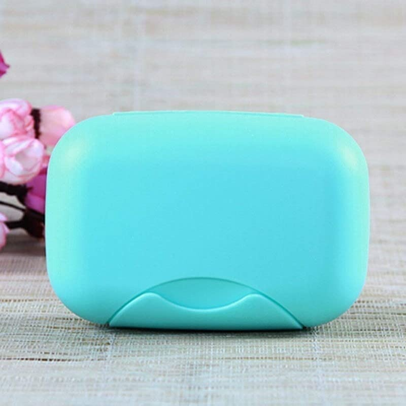 Portable Travel Soap Box sealed Waterproof Soap Holder (Random Colors)