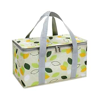 Outdoor Picnic Bag Thickened Aluminum Film Folding Picnic Basket Portable Lunch Bag Camping Moisture-Proof Picnic Mat