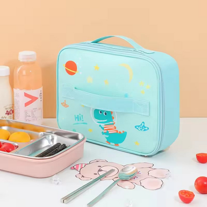 ransparent Lunch Bag for Kids Soft Insulated Lunch Bag Cooler Back to School Thermal Lunch Kit for Kids - Plus (Different colours)