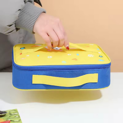 ransparent Lunch Bag for Kids Soft Insulated Lunch Bag Cooler Back to School Thermal Lunch Kit for Kids - Plus (Different colours)