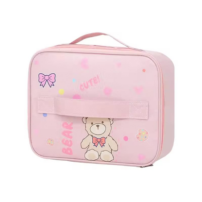 ransparent Lunch Bag for Kids Soft Insulated Lunch Bag Cooler Back to School Thermal Lunch Kit for Kids - Plus (Different colours)