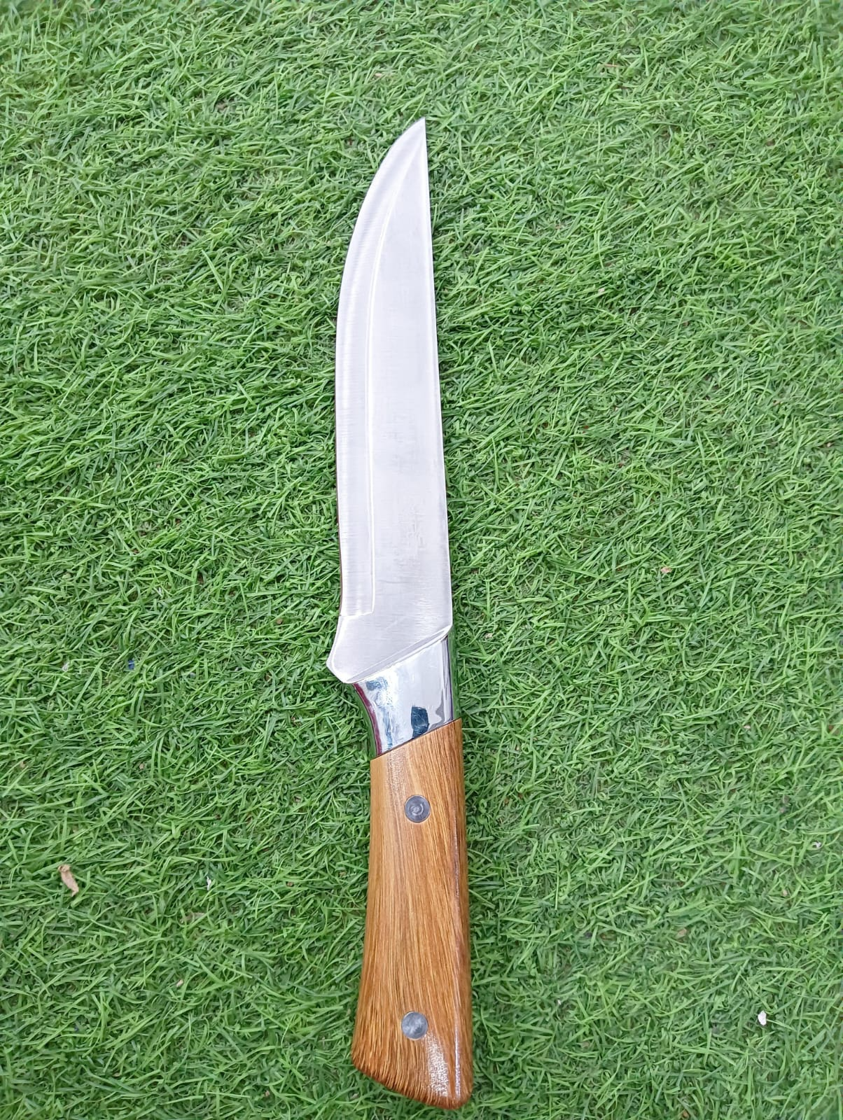 Handmade Kitchen Knife for Chef, Stainless Steel Knife with Wooden Handle