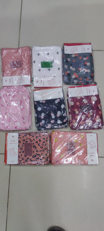 Fashion Portable Cosmetic Bag Waterproof Makeup Cosmetic Bag Laundry Organizer Storage Bag Travel Hand Kit Bag